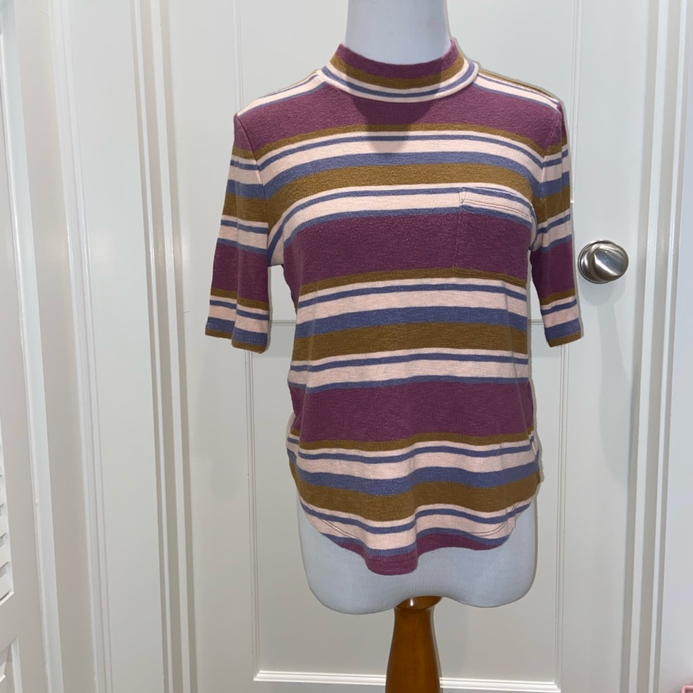 Striped Sweater Tee